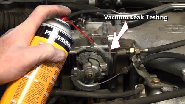 vaccum leak testing
