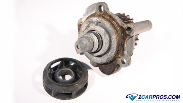 water pump impeller failure