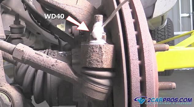 wd40 tie rod