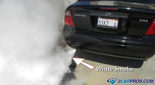 white smoke from blown cylinder head gasket
